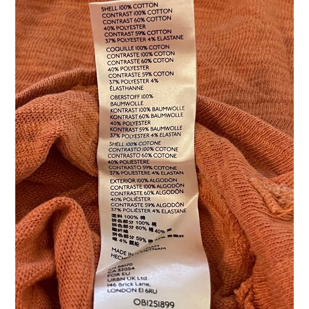 Free People 5 Star Tee / Sweet Cinnamon NWT SZ XL - Picture 10 of 14